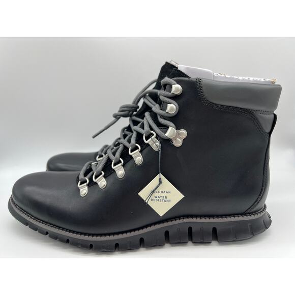 Cole Haan Zerogrand Causal Waterproof Leather Boots C35594 Men\'s 11M main image 13